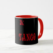 Mug Tango rouge (Devant droit)