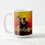 Mug Tango sur damas (Gauche)