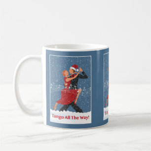 Mug Tango Tout le chemin de Noël Tango Dancers
