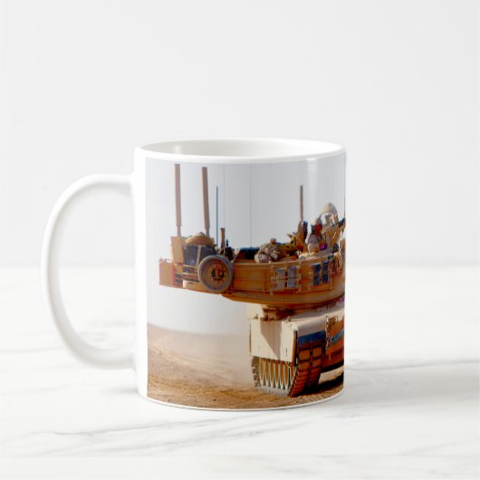 Mug TANK DE BATAILLE - M1 Abrams (Gauche)