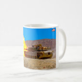 Mug TANK DE BATAILLE - M1 Abrams (Devant droit)