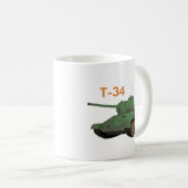 Mug Tank soviétique T-34 (Devant droit)