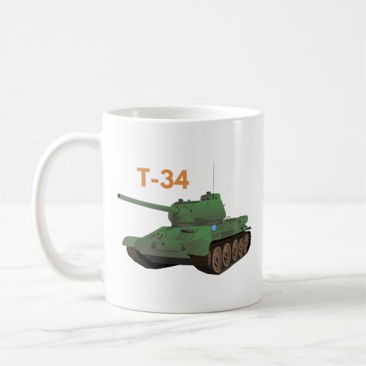 Mug Tank soviétique T-34 (Gauche)