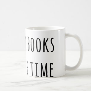 Mug Tant de livres tellement peu d'heure