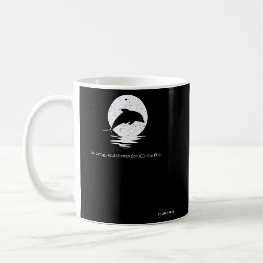 Mug Tant De Temps Et Merci Pour Tous Les Poissons (Gauche)