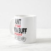 Mug Tante aime jouer Trivia (Devant gauche)