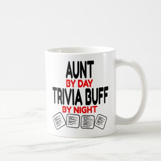 Mug Tante aime jouer Trivia (Droite)
