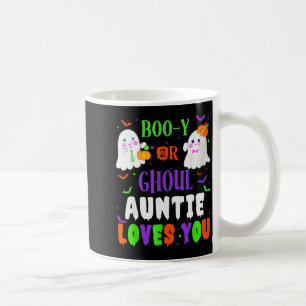 Mug Tante Boo-y ou Ghoul t'aime Boo bébé Halloween