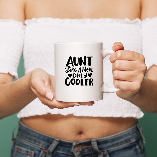 Mug "Tante, comme une mère qui n'est qu'un glacière"