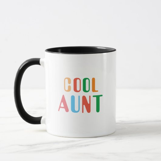 Mug Tante Cool de Noël pour l'anniversaire de Niece Ne (Gauche)