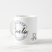 Mug Tante Cool personnalisée (Devant gauche)