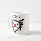 Mug Tante coréenne du numéro un (Devant gauche)