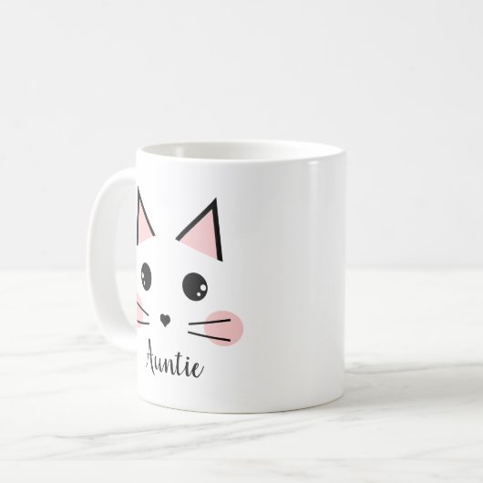 Mug Tante de chat (Devant gauche)