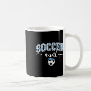 Mug Tante de football Tante fière d'un joueur de footb