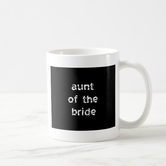 Mug Tante de la mariée (Droite)