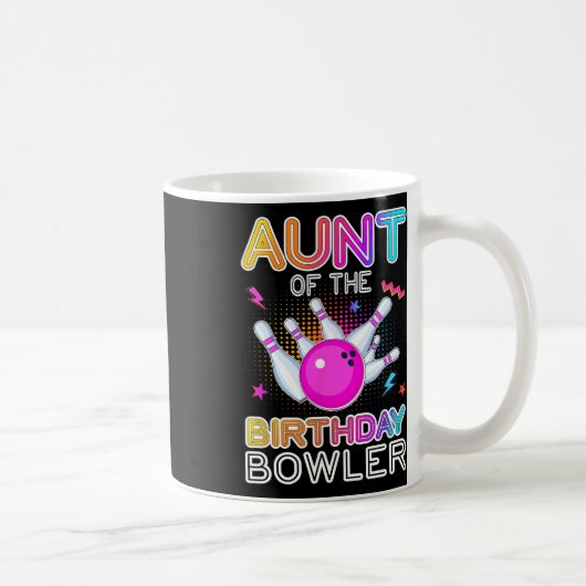 Mug Tante De L'Anniversaire Bowler Anniversaire Bowlin (Droite)