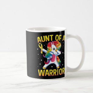 Mug Tante d'un guerrier Sensibilisation au cancer de l