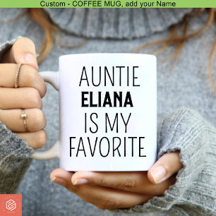 Mug Tante Est Mon Merci De Baby shower Amusant Favori