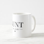 Mug Tante établie 2026 (Devant droit)
