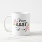 Mug Tante fière d'armée [la Floride c] (Gauche)