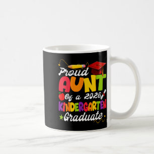 Mug Tante fière d'un diplômé de la maternelle 2026