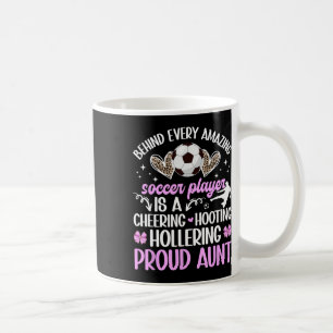 Mug Tante fière d'un joueur de football Tante de foot