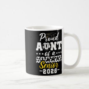 Mug Tante fière d'un senior de football 2026 Cadeau de
