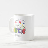 Mug Tante Fleur sauvage personnalisée (Devant gauche)