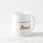 Mug Tante géniale (Devant droit)