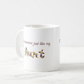 Mug Tante géniale (Devant gauche)