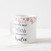Mug Tante Gift Mug, nouveau cadeau de la soeur | de (Devant gauche)
