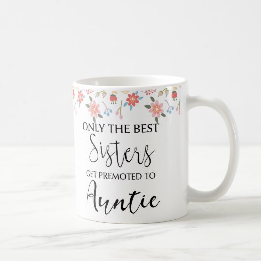 Mug Tante Gift Mug, nouveau cadeau de la soeur | de (Droite)