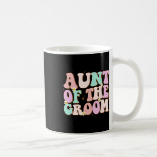Mug Tante Groovy du marié Fête de mariage Tante du