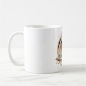 Mug Tante la plus froide Ever 1 photo aquarelle fleurs (Gauche)