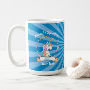 Mug Tante merveilleuse magique - Princesse Unicorn