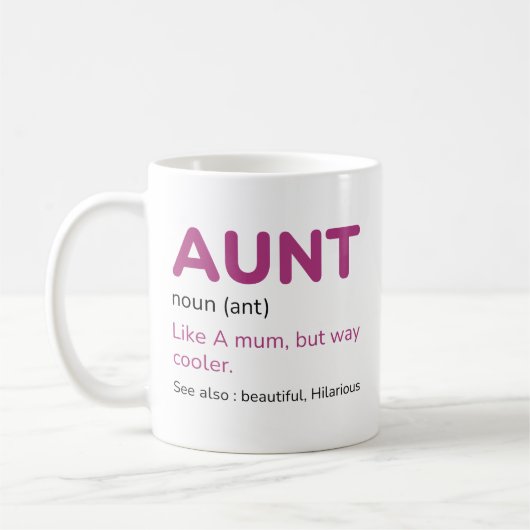 Mug Tante Noun (Gauche)