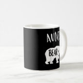 Mug Tante ours graphique pour la meilleure tante au mo (Devant droit)