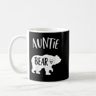 Mug Tante ours graphique pour la meilleure tante au mo
