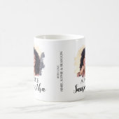 Mug Tante photo personnalisée (Centre)