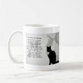 Mug Tante Poem - conception de chat (Gauche)