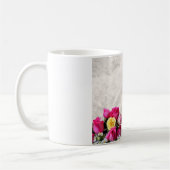Mug Tante Poem - conception de roses (Gauche)