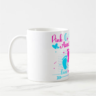 Mug Tante rose ou bleue t'aime Dévoilement de sexe mig
