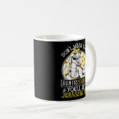 Mug Tante Saurus Jurassicked Tante T Rex (Devant droit)