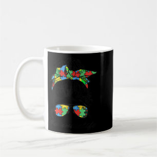 Mug Tante Sensibilisation sur l'autisme de vie Messy B