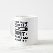 Mug Tante super Cool (Devant gauche)