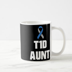 Mug Tante T1d - Type 1 Sensibilisation au diabète