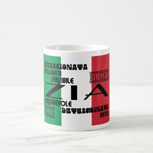 Mug Tantes italiennes : Qualités (Centre)