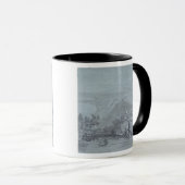 Mug Taormina, des "vues de la Sicile" (craie et (Devant droit)