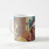 Mug Taos Indian tenant un pot d'eau par Blumenschein (Devant gauche)