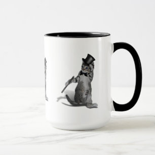 Mug Tap Dancing Kitten